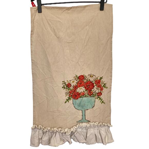 Vintage Floral Kitchen Tea Towel 18"x30" - Picture 1 of 2